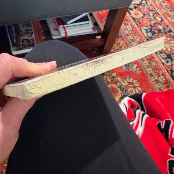 Antique Rare 18th Century Biblical Dutch Delft Manganese Angel Tile Luke 1: 31 - Picture 3 of 5